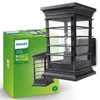 LED Gartenleuchte Wandleuchte PATIO myGarden E27 IP44 Grau PHILIPS