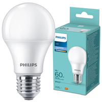 LED Lampen E27 A60 8W = 60W 806lm 6500K Kalt 180° Philips