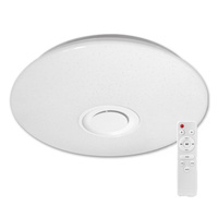 LED PLAIN 50cm runde Deckenleuchte RGBW 3000K-6500K + Fernbedienung BLUETOOTH-LAUTSPRECHER