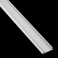 Aluminium LED-Profil KM34, 1m Silber LUMILED