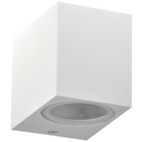 Garten-Wandleuchte mit LED 1x GU10 BOSTON GOLDLUX (Polux) ALUMINIUM Weiß