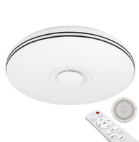 PLAFON LED 50cm runde Deckenleuchte RGBW 3000K-6500K + Fernbedienung BLUETOOTH-Lautsprecher