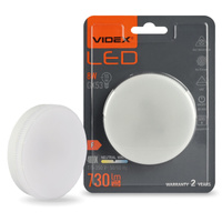 LED Lampen GX53 Reflektor 8W = 55W 730lm 4000K Neutral 140° Videx