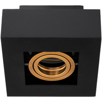 Anbauleuchte HALOGEN Beweglich GU10 Quadratisch Schwarz 85mm NEMO