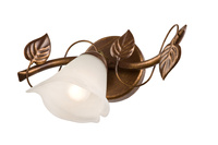 Wandleuchte BLUSH E14 Weiß Braun Klassisch KM-1.13 Lamkur