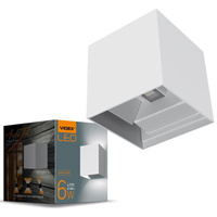 Garten-Wandleuchte Outdoor LED-Fassadenleuchte 6W 580lm 2700k Warm White ERIC Videx