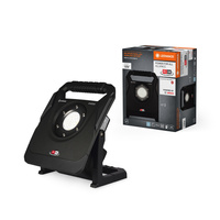 LED-Flutlicht Batterielampe auf Ständer Tragbares Arbeitslicht 40W 4500lm 6500K IP54 Schwarz Arbeitslicht Ledvance