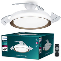 LED 28+35W 4500lm 2700-5500K Gold Bliss Philips Deckenventilatorleuchte
