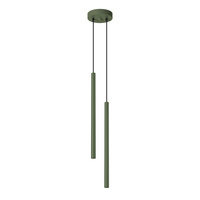 Decke Hängelampe Tuba Spot 2x G9 Olive Pastelo Ocean Green SL.1519 Sollux