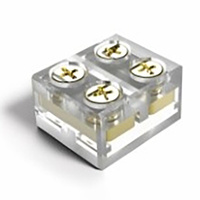 Gerade Klemmleiste für 2PIN-Kabel