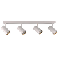 Wand- und Deckenstrahler 4x GU10 Weißgold NICEA Sanico Goldlux
