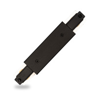 1F SCHIENENVERBINDER GERADE MIT STROMVERSORGUNG SCHWARZ LEUCHTEND