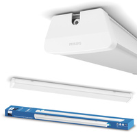 Hermetische LED-Leuchte 50W 5000lm 2700K IP65 Weiß 120cm Projetline Philips