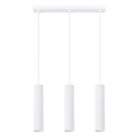 Decke Hängelampe Tuba Spot 3x GU10 Weiß Carbon Deep Space SL.1537 Sollux