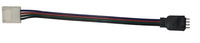 4PIN RGB-LED-Streifenanschluss Verriegelung mit 10-mm-Kabel