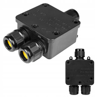 Hermetischer Anschlusskasten für Elektrokabel 1/2 Typ 2 IP68