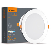 LED-Paneel Einbauleuchte 12W 1350lm 4000K Neutral Videx