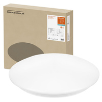 Plafond LED-Deckenleuchte 42W 3500lm 4000K Neutral Oberfläche montiert Weiß 50cm Oberfläche Ledvance