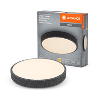 Plafond LED-Anbau-Deckenleuchte 16W 1000lm 3000K Warm Dimmbar Schwarz 28cm Orbis Ledvance