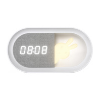 LED Dekorative Lampe 1.2W 55lm 3000K Warmweiß Grau Dimmbar Hase Sanico Goldlux