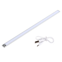 LED-Unterschrankleuchte Möbelleiste 4W 4500K 80cm mit Bewegungsmelder Silber