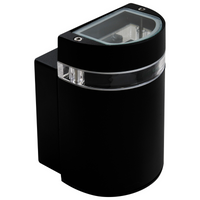 Gartenwandleuchte Gilbert Y212 1xGU10 Ip44 GOLDLUX (Polux) schwarz