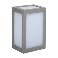 LED-Wandleuchte 12W 6400K IP65 Cube Grey VT-822-G V-TAC