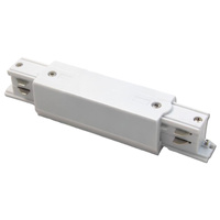 Gerader Verbinder für Dreiphasen-Sammelschienen weiß