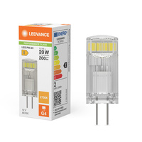 LED-Kapsel-Glühbirne G4 1.5W = 20W 200lm 2700K Warm 320° 12V Ledvance