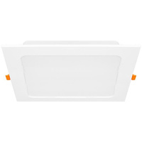 LED-Panel-Deckenleuchte 18W 1440lm 2700/4000/6500K CCT 120° Einbauleuchte Quadratisch Weiß Bingo Masterled