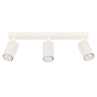 Tuba Spot Reflektor Deckenleuchte 3x GU10 Beige Carbon Deep Space SL.1600 Sollux