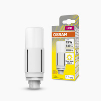 LED-Leuchtstofflampe einseitig G24d 5,5W = 13W 640lm 3000K Warm 300° DULUX LED D VT EM & AC Osram