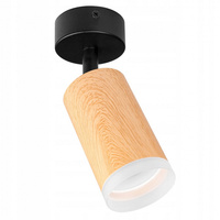 Wandlampe Spotlight Wandlampe GU10 Moving Black Brown Woody Masterled
