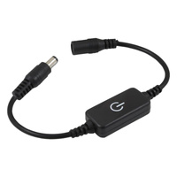 Dimmer für LED-Streifen manueller Controller mit Knopf 8 A 12 V