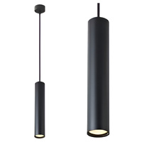 KEON GU10 Decke Pendelleuchte Verstellbare Röhre Schwarz MASTERLED