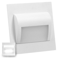 Ziko LED-Treppenleuchte weiß 1,5W 4000K Neutral KM LUMILED