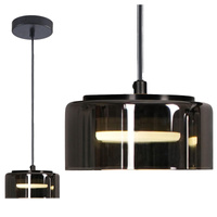 Hängende Decke Lampe Hanging GX53 Schwarz Ophelia Sanico Goldlux