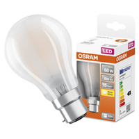 LED-Lampe A60 B22d 6.5W = 60W 806lm 2700K Warm 300° Retrofit Glühfaden CLASSIC Osram