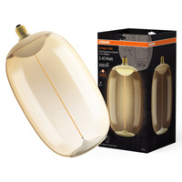 Dekorative LED-Lampe E27 12W = 42W 500lm 1800K Warm 320° Amber Filament Dimmbar Vintage 1906 Osram