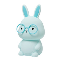 LED Kaninchen Dekorative Lampe 1W 3000K RGBW Blau Dimmbar Flore Sanico Goldlux