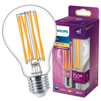 E27 A67 LED Lampen 17 W = 150 W, 2452 lm, 2700 K, warmes Filament PHILIPS