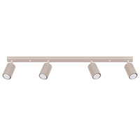 Reflektor-Deckenleuchte 4x GU10 Aluminium Taupe Carbon Deep Space SL.1765 Sollux