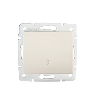 Schalter ohne Rahmen LOGI-Schalter Creme KANLUX