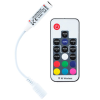 Funkcontroller für RGB-LED-Streifen 72W 2x3A + RF REMOTE 5V ~ 24V DC