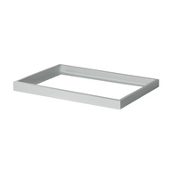 Aufbauleuchte 2x Rahmen für ADTR Panel 60x30cm Silber KANLUX