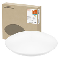 Plafond LED-Deckenleuchte 42W 3500lm 3000K Warm Oberfläche montiert Weiß 50cm Oberfläche Ledvance