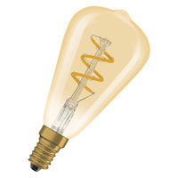 LED-Glühbirne ST48 Vintage E14 2.8W = 25W 250lm 2200K Warm 320° Amber Dimmbar Glühfaden Vintage 1906 Osram