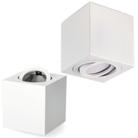 Aufbauleuchte OH37 SQUARE GU10 KOBI WHITE