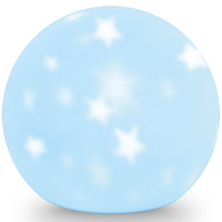 LED-Deko-Nachtlicht mit wiederaufladbarem Akku mondweiß GOLDLUX (Polux)