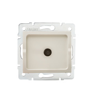 TV-Antennensteckdose Creme LOGI KANLUX